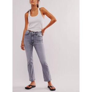 Mother 'The Hustler' Blue Cotton Ankle Jeans Size 32